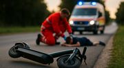Zdarzenia z udziałem hulajnóg! Policja przypomina zasady i pierwszeństwo pieszych