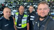 Policjanci z Warmii i Mazur na międzynarodowym szkoleniu motocyklowym w Austrii
