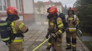 Próbna ewakuacja połączona z ćwiczeniami strażaków