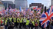 Tłumy na ulicach Londynu protestują w sprawie imigracji – zobacz wideo