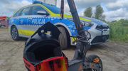 15-latek na e-hulajnodze uderzył w Audi