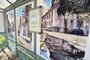 Mrągowo w nowej odsłonie: przystanki jak galerie sztuki [ZDJĘCIA]