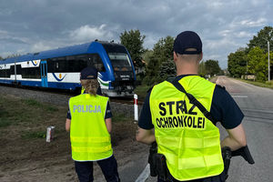 Bezpieczny przejazd – działania w Olszynach