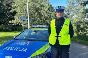 Pijany rowerzysta zatrzymany przez policjanta po służbie