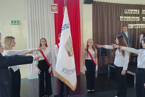Ślubowanie pierwszoklasistów u Norwida