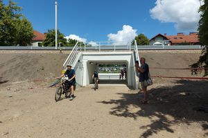 Przejście na plażę miejską będzie zamknięte