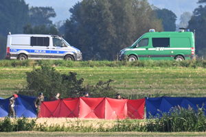  Jeden z dronów odnaleziono na polu koło Oleśna 