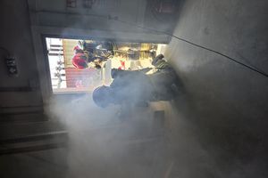 Symulacja pożaru w olsztyńskiej spalarni. Strażacy zdali egzamin