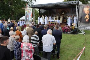 Pielgrzymi i mieszkańcy wspólnie świętowali w Stoczku Klasztornym
