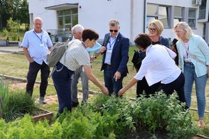 Delegacja z Oldenburga na inauguracji nowego roku szkolnego w ZSZ w Kurzętniku