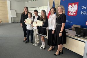 Młodzi posłowie ze Szkoły Podstawowej w Skarlinie