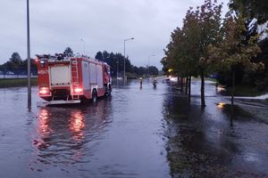 Zalania i podtopienia. Musieli interweniować strażacy