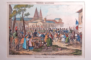 Napoleon w Ostródzie na grafikach z amerykańskiego miesięcznika 