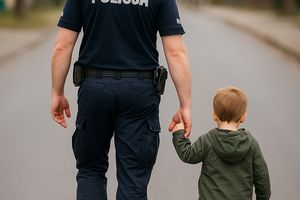 Trzylatek pił wodę z kałuży, ojciec pijany