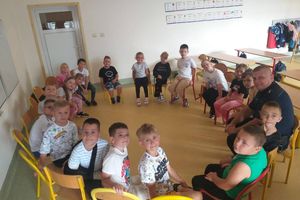 Spotkania dzielnicowych z dziećmi