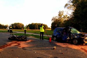 Pierwszy jesienny weekend na drogach powiatu nowomiejskiego
