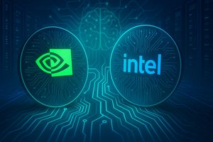 Nvidia inwestuje 5 mld USD w Intela. Kurs Intela eksploduje