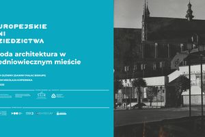 Młoda architektura w średniowiecznym mieście 