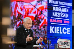 Wystąpienie Jarosława Kaczyńskiego w Kielcach 