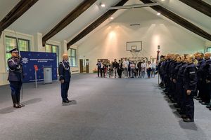 Nowa kadra w olsztyńskiej policji. Oficjalne ślubowanie funkcjonariuszy
