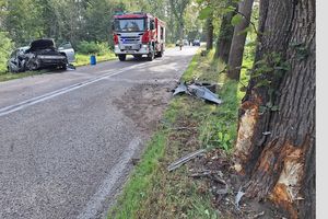 Dwa wypadki w weekend. Trzy osoby trafiły do szpitala