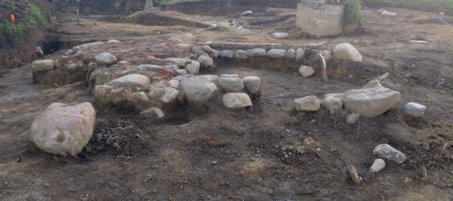 Odkrycie archeologiczne w okolicach Bartążka
