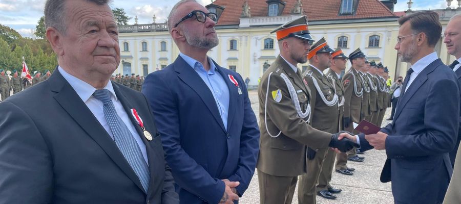 Od lewej: Henryk Kacprzyk i Szymon Drej