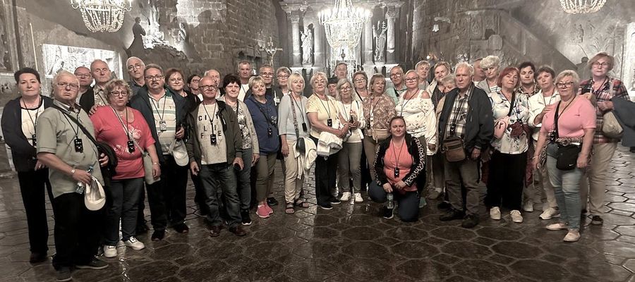 Wizyta w kopalni soli w Wieliczce