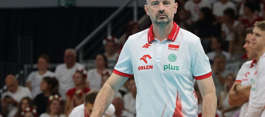 Trener siatkarzy reprezentacji Polski Nikola Grbic