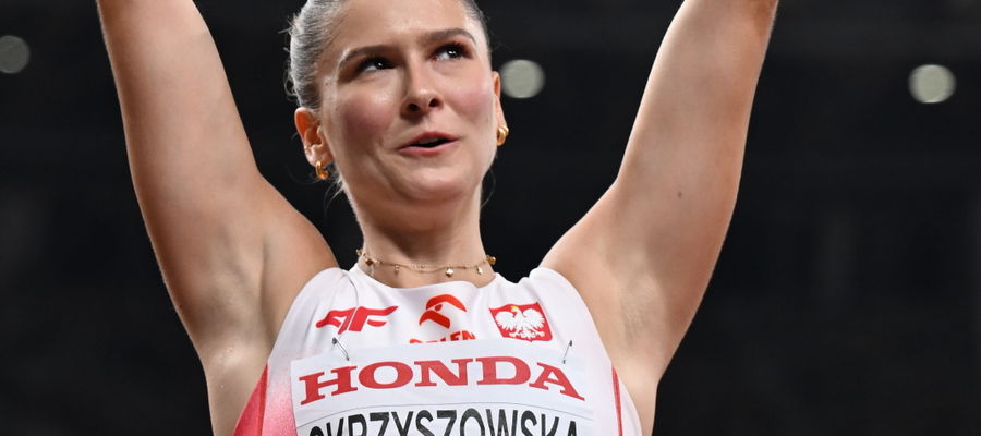 Pia Skrzyszowska po finałowym biegu na 100 m przez płotki
