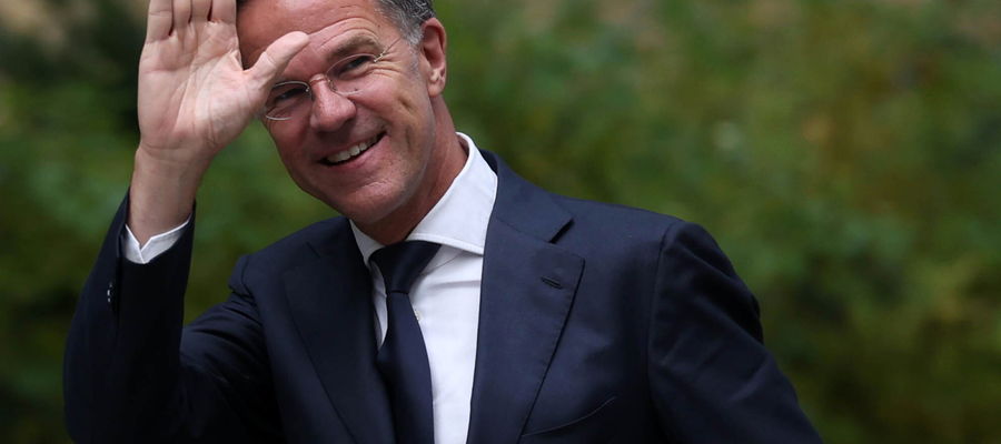 Sekretarz generalny NATO Mark Rutte.