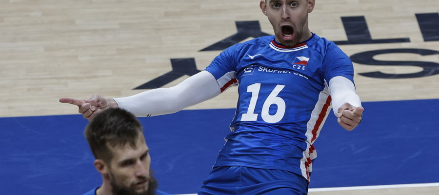 Czech Jiri Srb cieszy się z awansu do ćwierćfinału MŚ