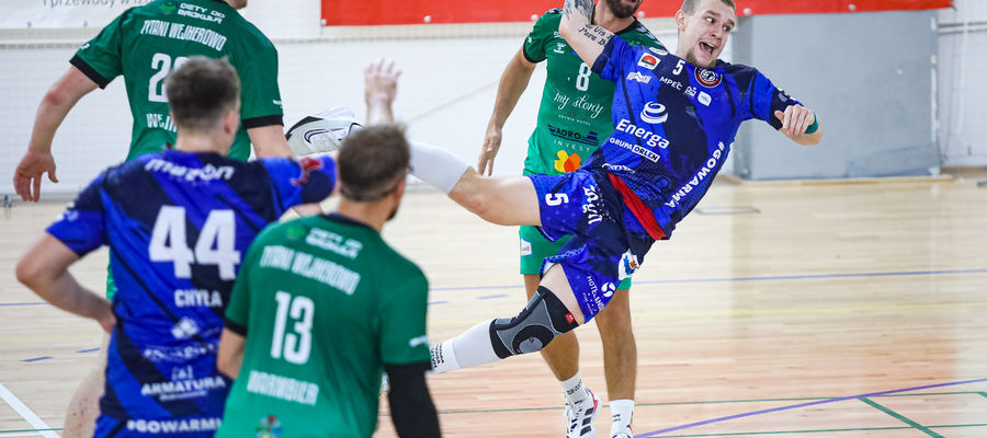 W meczu z Tytanami Dawid Reichel zdobył dla Warmii Energi cztery bramki
