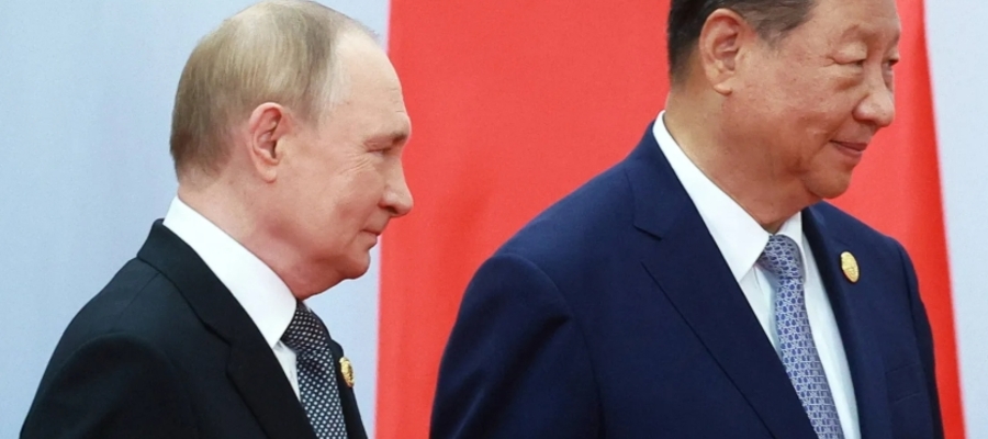 Władimir Putin i Xi Jinping