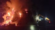 Dwa pożary jednej nocy. Spłonęło ponad dwieście balotów