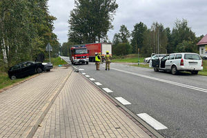 Opel wjechał w Volkswagena