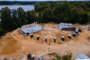 Tak przebiegają prace przy budowie amfiteatru