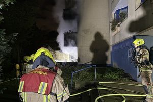Pożar i seria wybuchów w Berlinie 