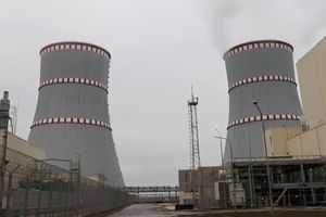 Niepokojące zjawisko nad białoruską elektrownią atomową