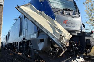 Zderzenie ciężarówki z pociągiem na trasie Iława–Toruń
