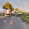 Zderzenie w Gwiździnach: motorowerzysta w szpitalu
