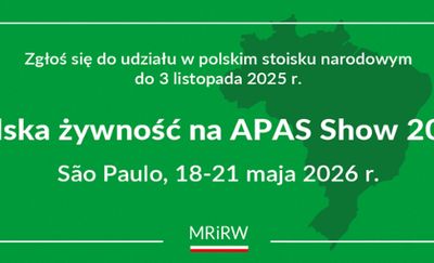 Polska żywność na APAS Show 2026 w Brazylii