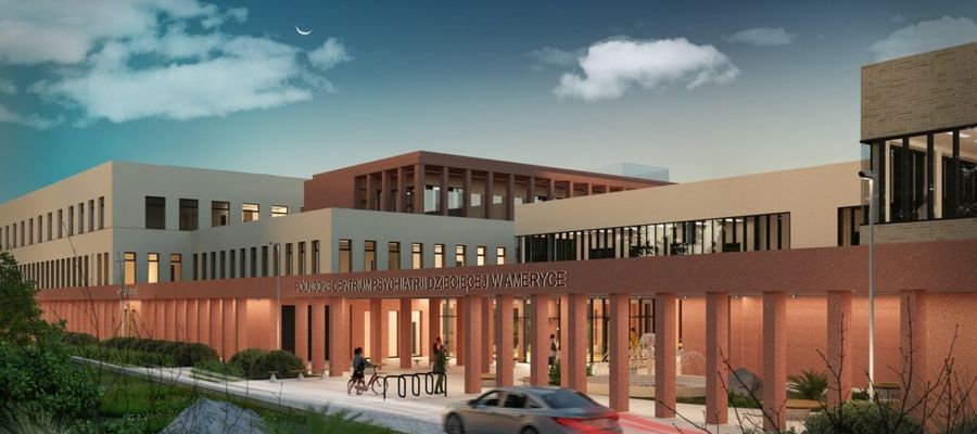 Wizualizacja Północnego Centrum Psychiatrii Dziecięcej