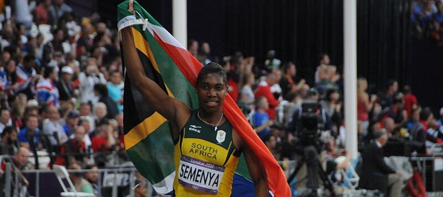  Caster Semenya w 2012 roku w Londynie