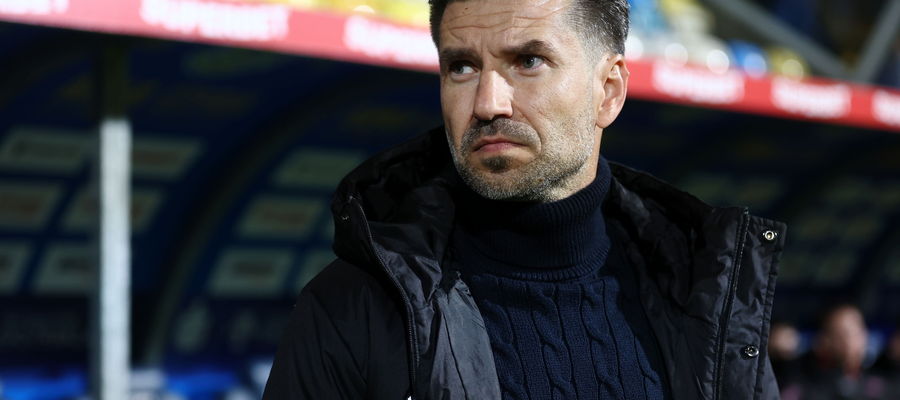 Trener Cracovii Luka Elsner 