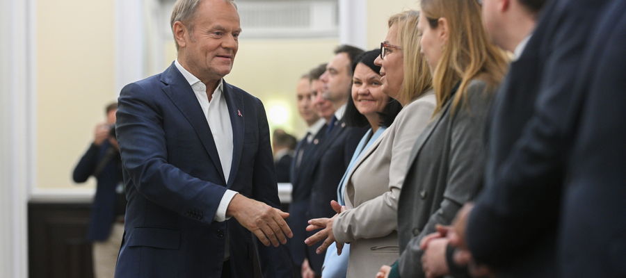 Donald Tusk i jego rząd