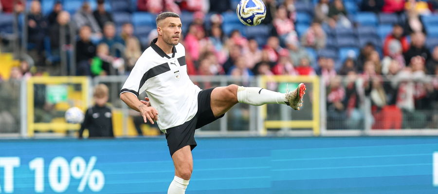  Lukas Podolski w koszulce reprezentacji Niemiec 