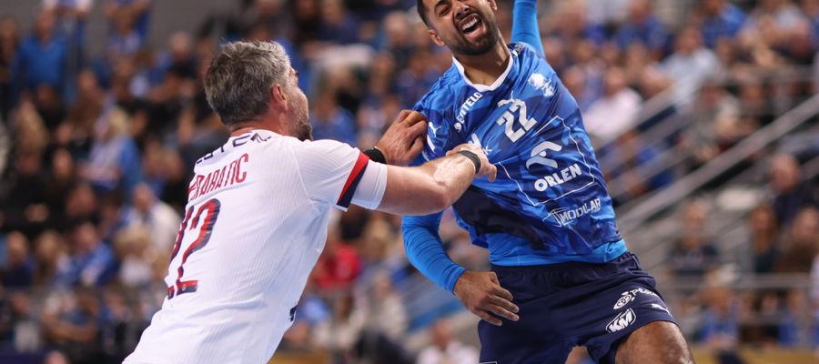 Zawodnik Orlenu Wisły Płock Melvyn Richardson 