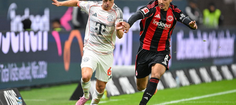 Przy piłce Joshua Kimmich z Bayernu