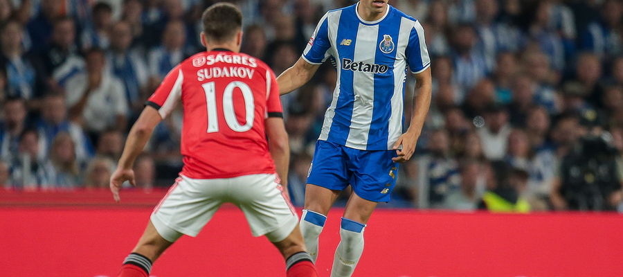 Jan Bednarek z Porto (z prawej)